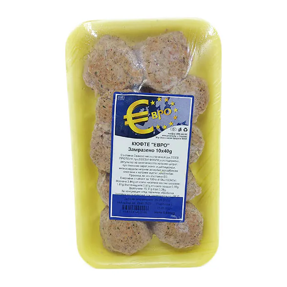 Кюфте евро замразен 40гр. × 10бр. „Жар“