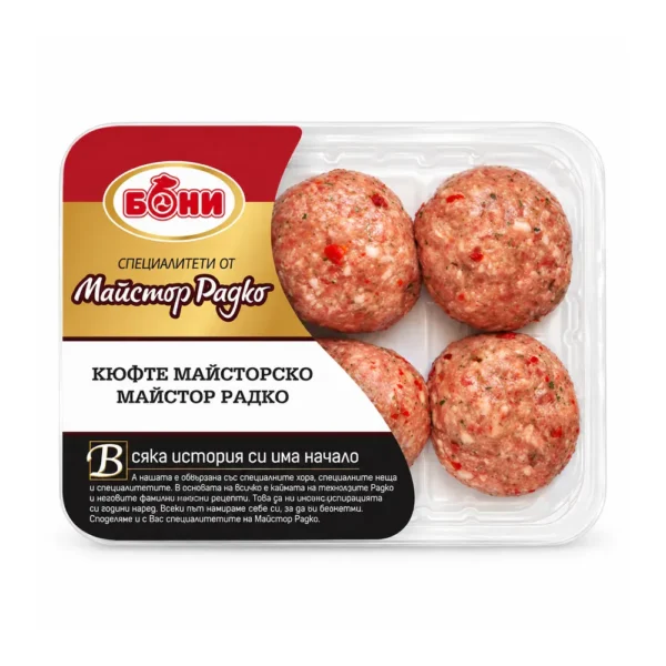 Кюфтета Майстор Радко 480гр. „Бони“
