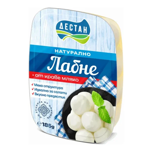 Лабне от краве мляко 185гр. „Дестан“