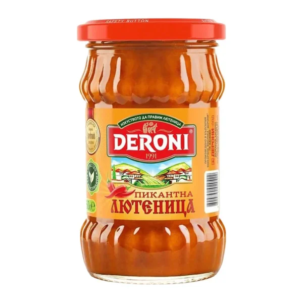 Лютеница 260гр., различни видове „Дерони“, снимка 6
