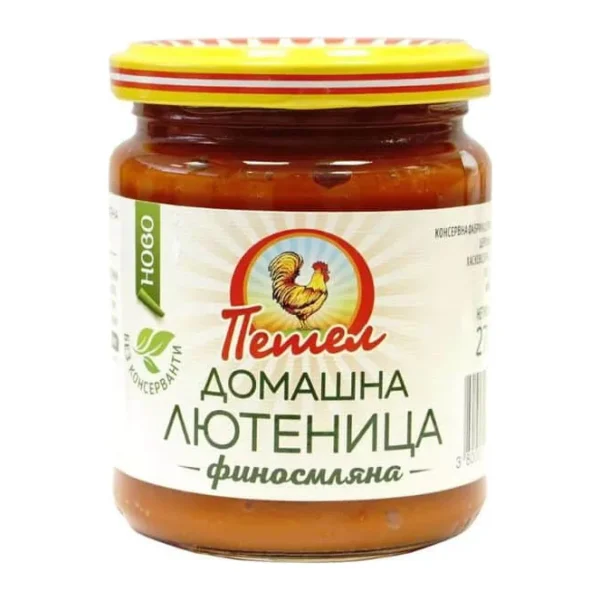 Лютеница 270гр., различни видове „Петел“ — Дерони, снимка 3