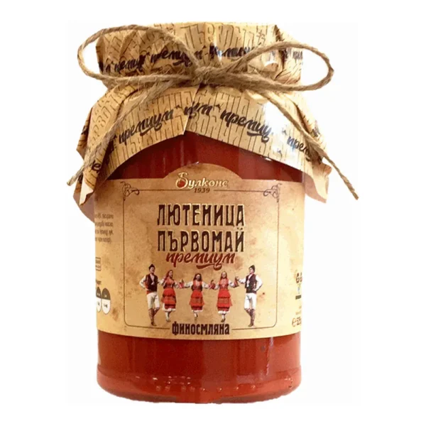 Лютеница премиум финосмл 525гр. „Булконс“