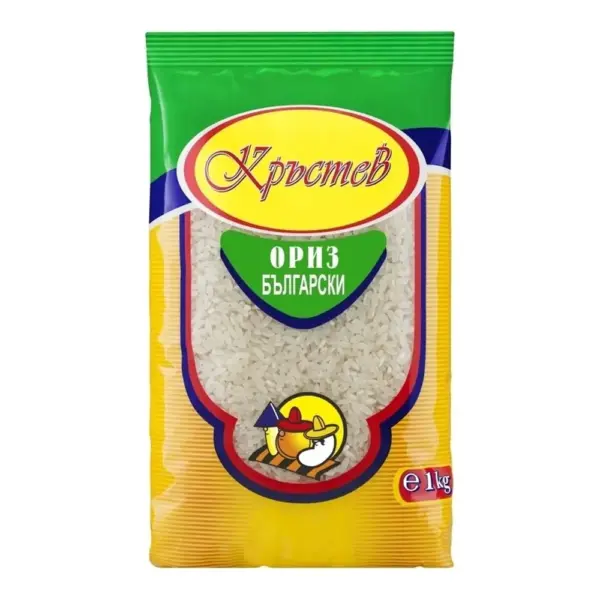 Ориз български 1кг. „Кръстев“