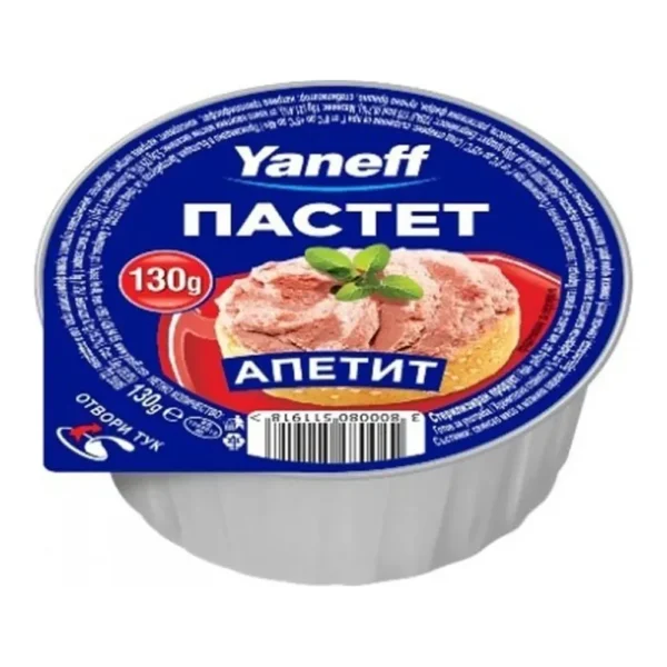 Пастет апетит 130гр. „Янев“