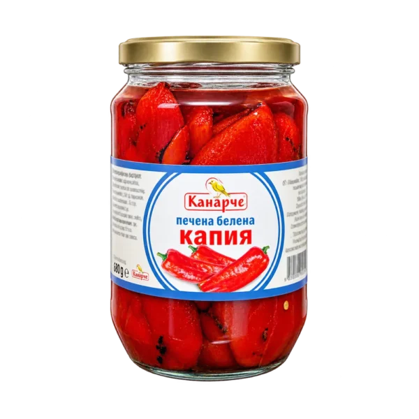 Печена капия 680гр. буркан „Канарче“
