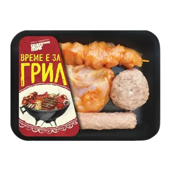 Пилешка мешана скара 390гр. замразена „Жар“