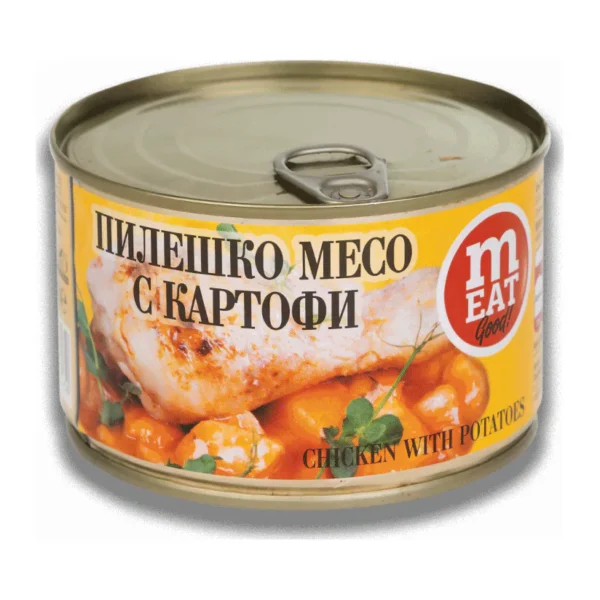 Пилешко с картофи 410гр. „Марайда“