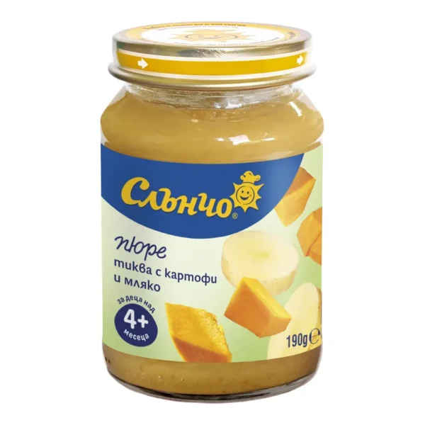 Пюрета 190гр. зеленчукови различни видове 4м+ „Слънчо“, снимка 12