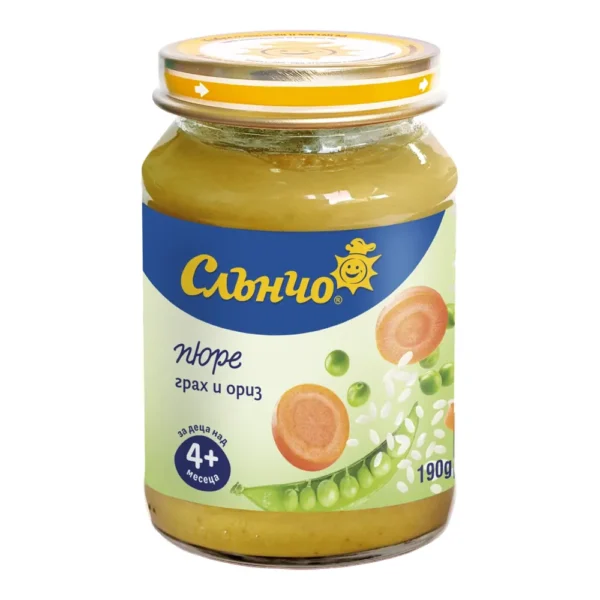 Пюрета 190гр. зеленчукови различни видове 4м+ „Слънчо“, снимка 5