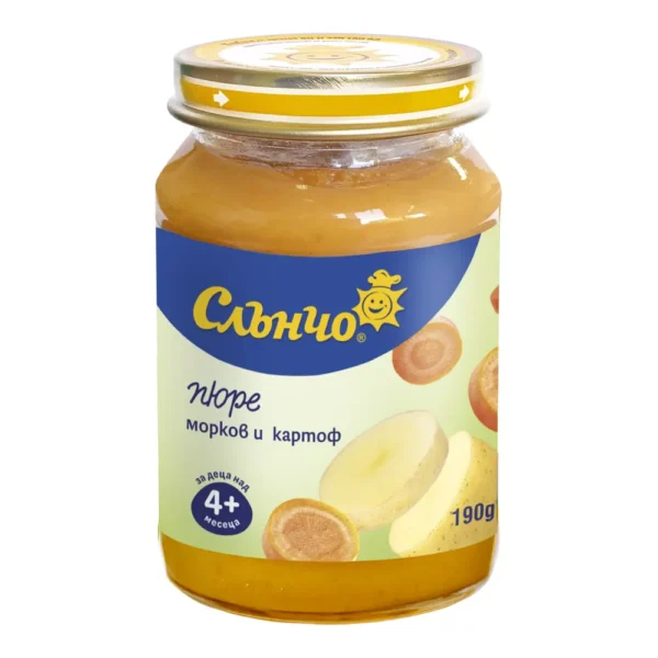 Пюрета 190гр. зеленчукови различни видове 4м+ „Слънчо“, снимка 8