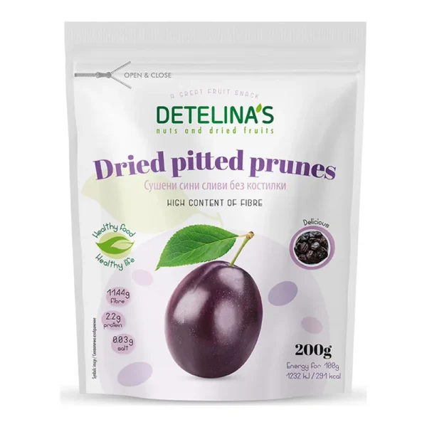 Сочни сливи без костилка дп 200гр. „Детелина“