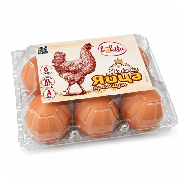 Яйца размер XL 6бр. „Кокита“