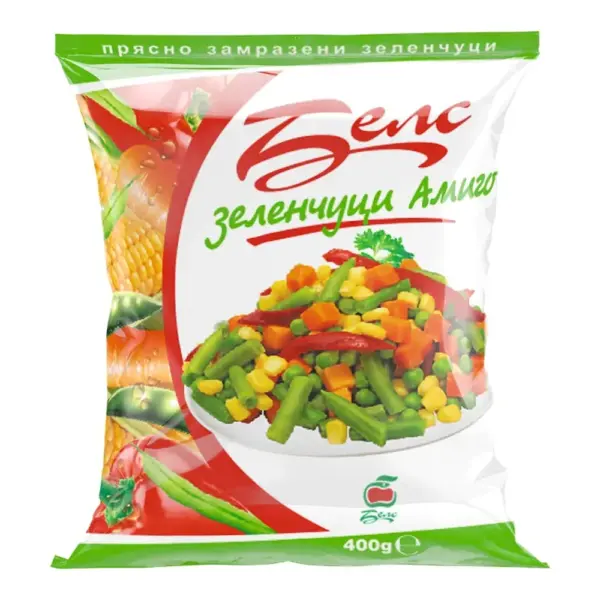 Зеленчуков микс Амиго 400гр. замразен „Белс“