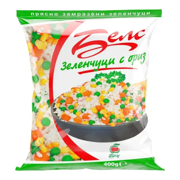 Зеленчуци с ориз 400гр. „Белс“